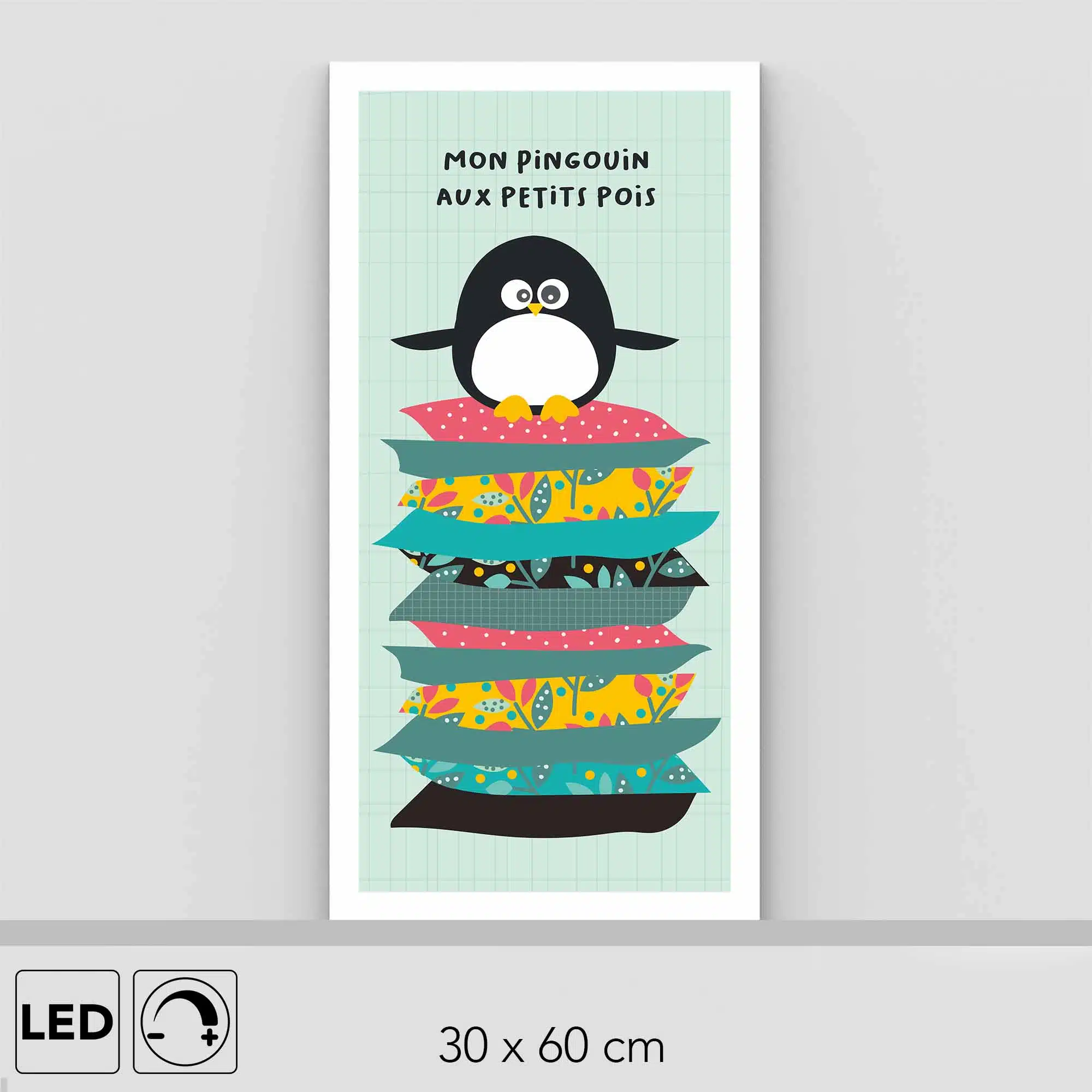 Lampe pingouin verticale Lampe pingouin verticale