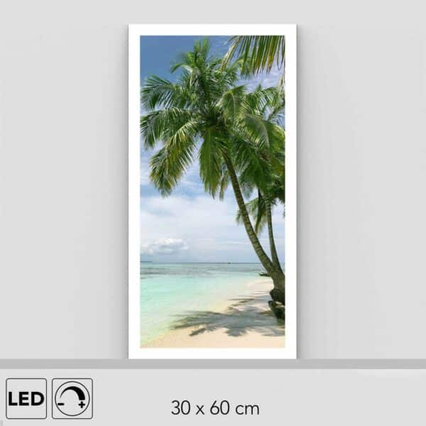 Lampe plage palmier