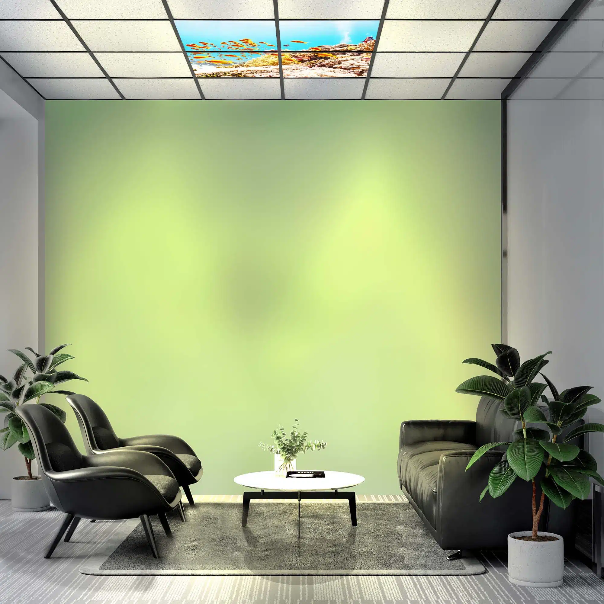 Panneau LED aquarium allumé Panneau LED aquarium allumé