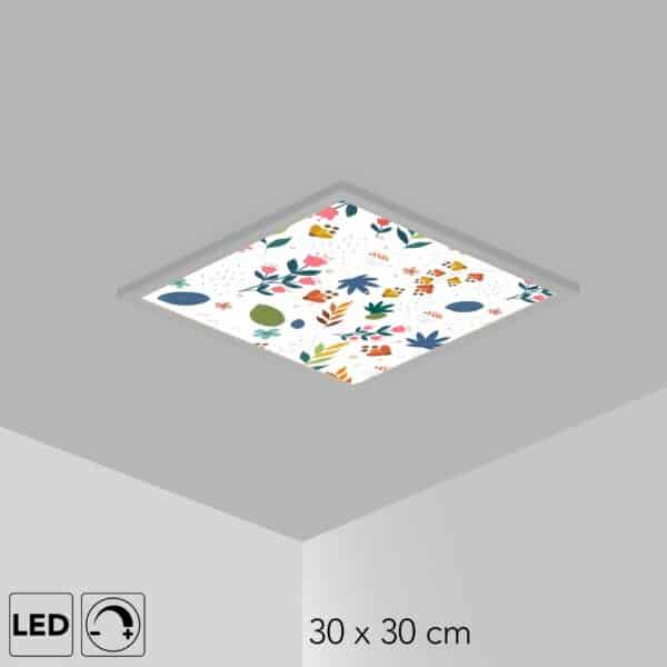 Plafonnier fleurs des champs