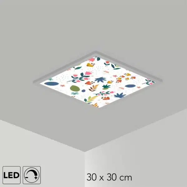 Plafonnier fleurs des champs