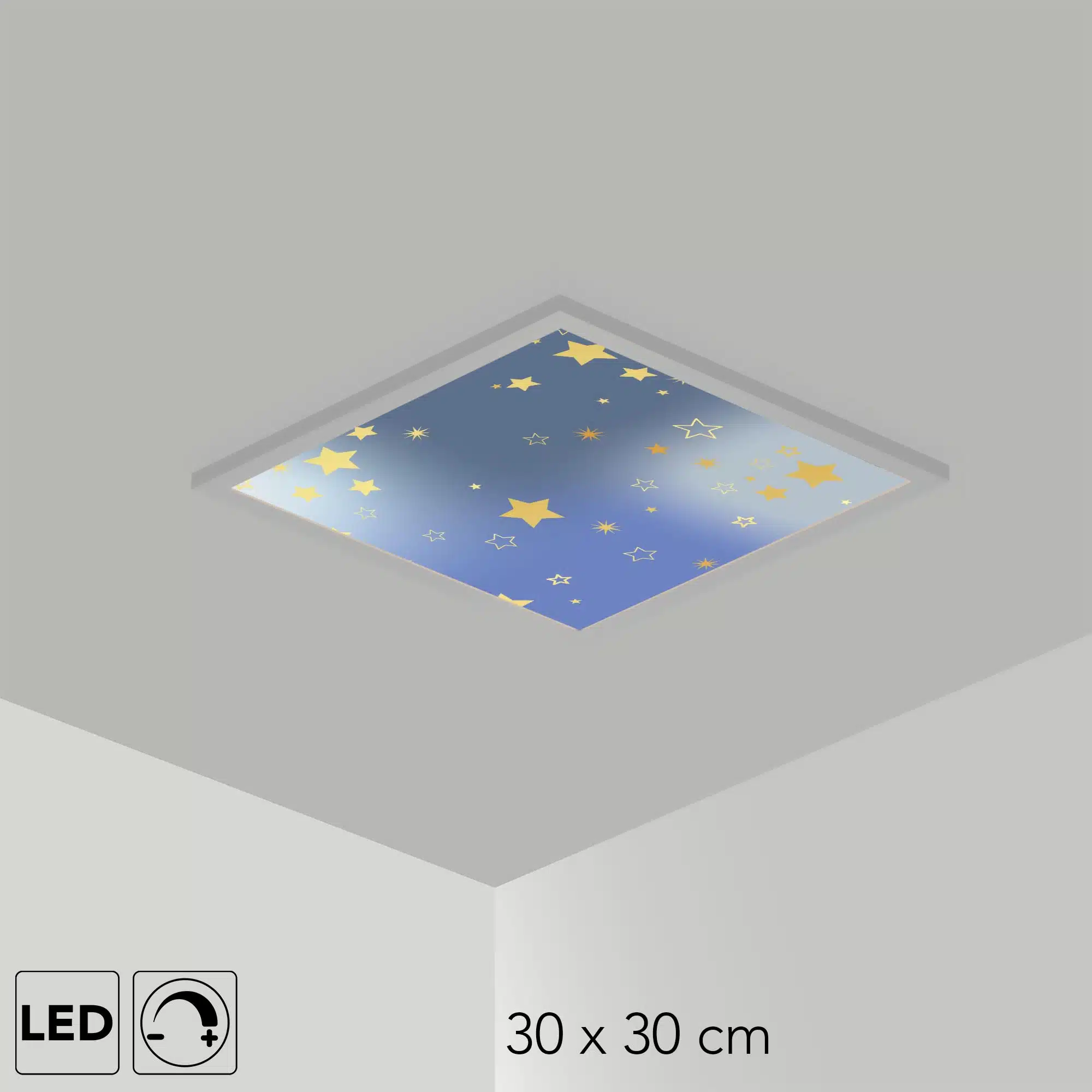 Plafonnier nuit étoile