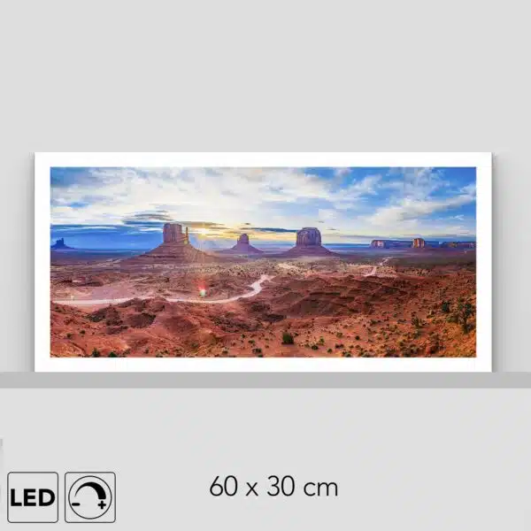 Lampe Monument valley