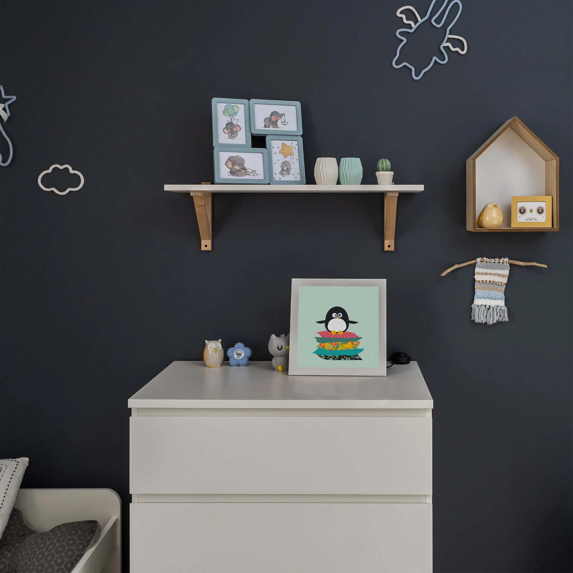 Lampe pingouin éteinte Lampe pingouin éteinte