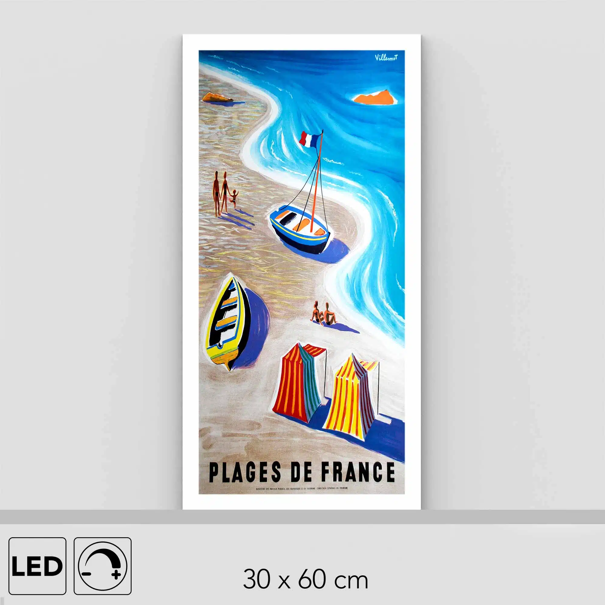 Lampe plages de France Lampe plages de France