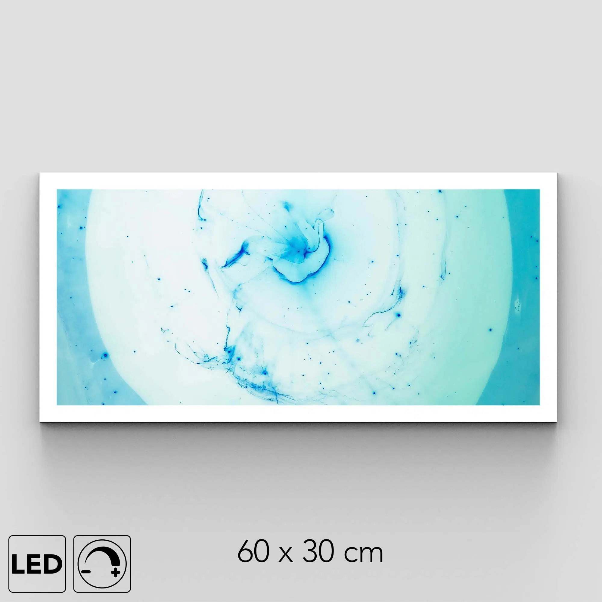 Plafonnier bleu clair présentation Plafonnier bleu clair présentation