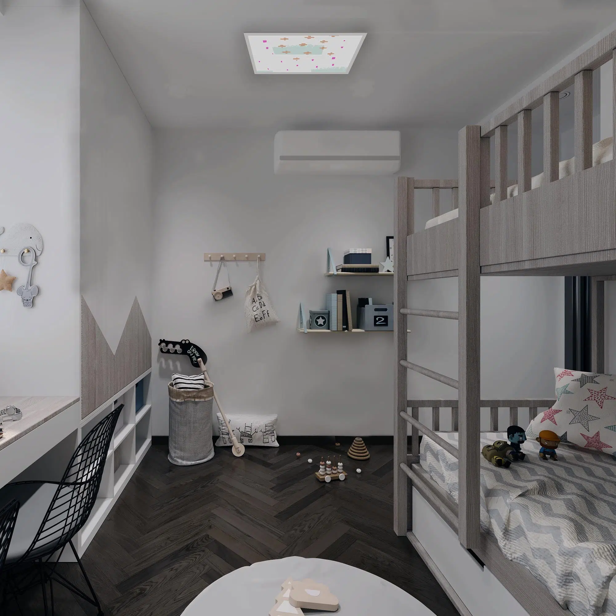 Plafonnier points éteint Plafonnier points éteint