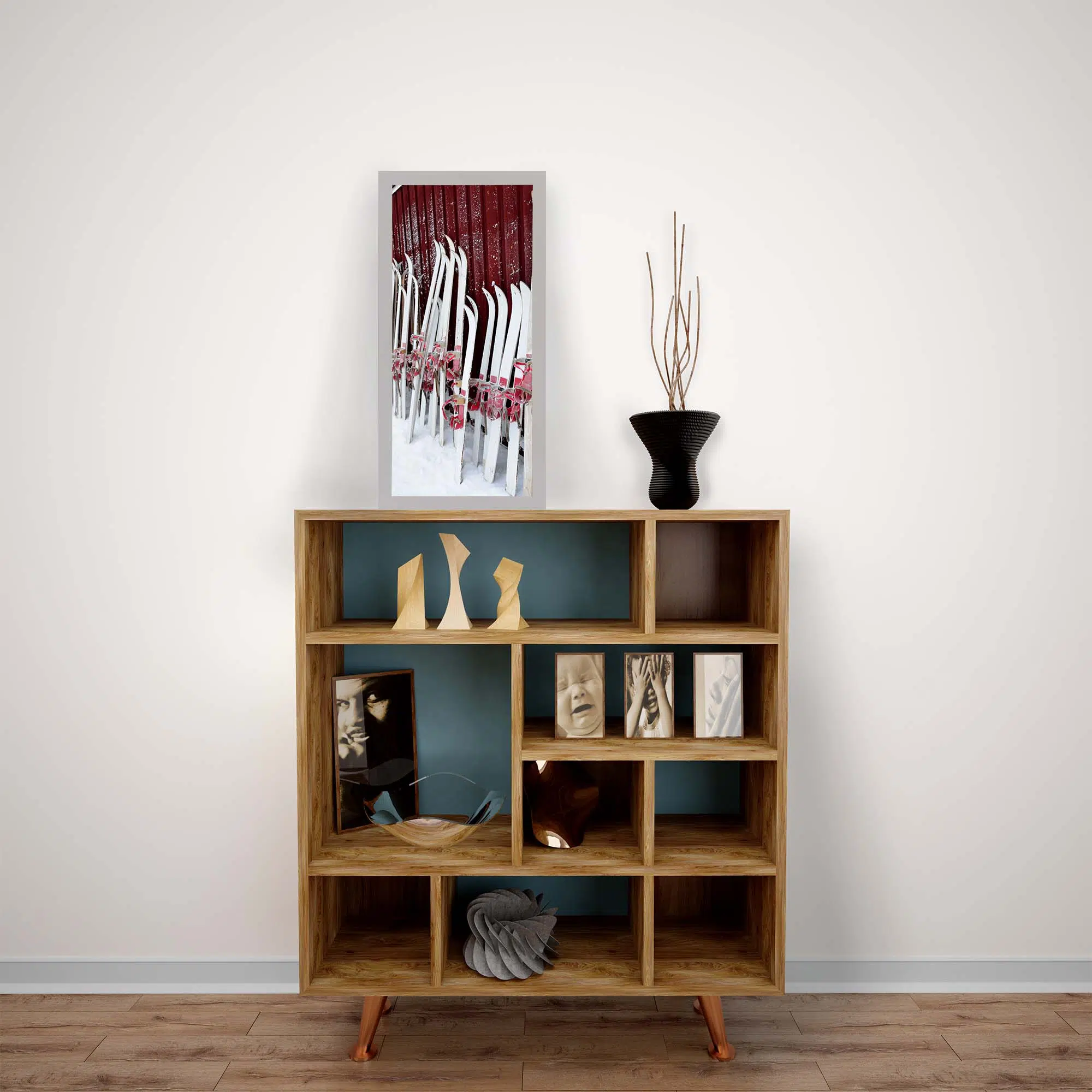 Lampe ski éteinte Lampe ski éteinte