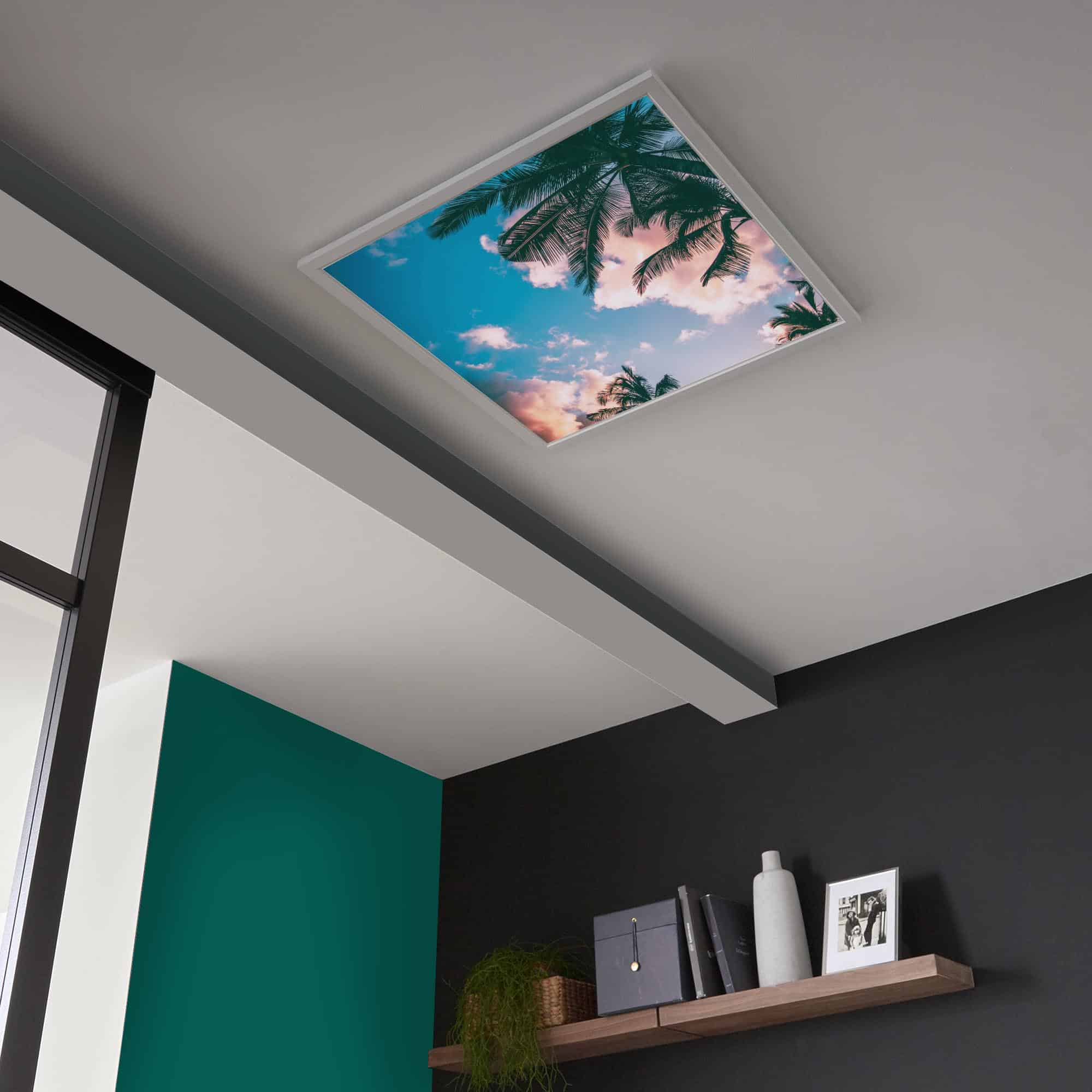Plafonnier personnalisable au coeur de l'espace main image 1