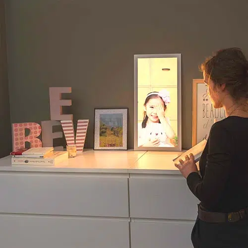 Lampe photo verticale