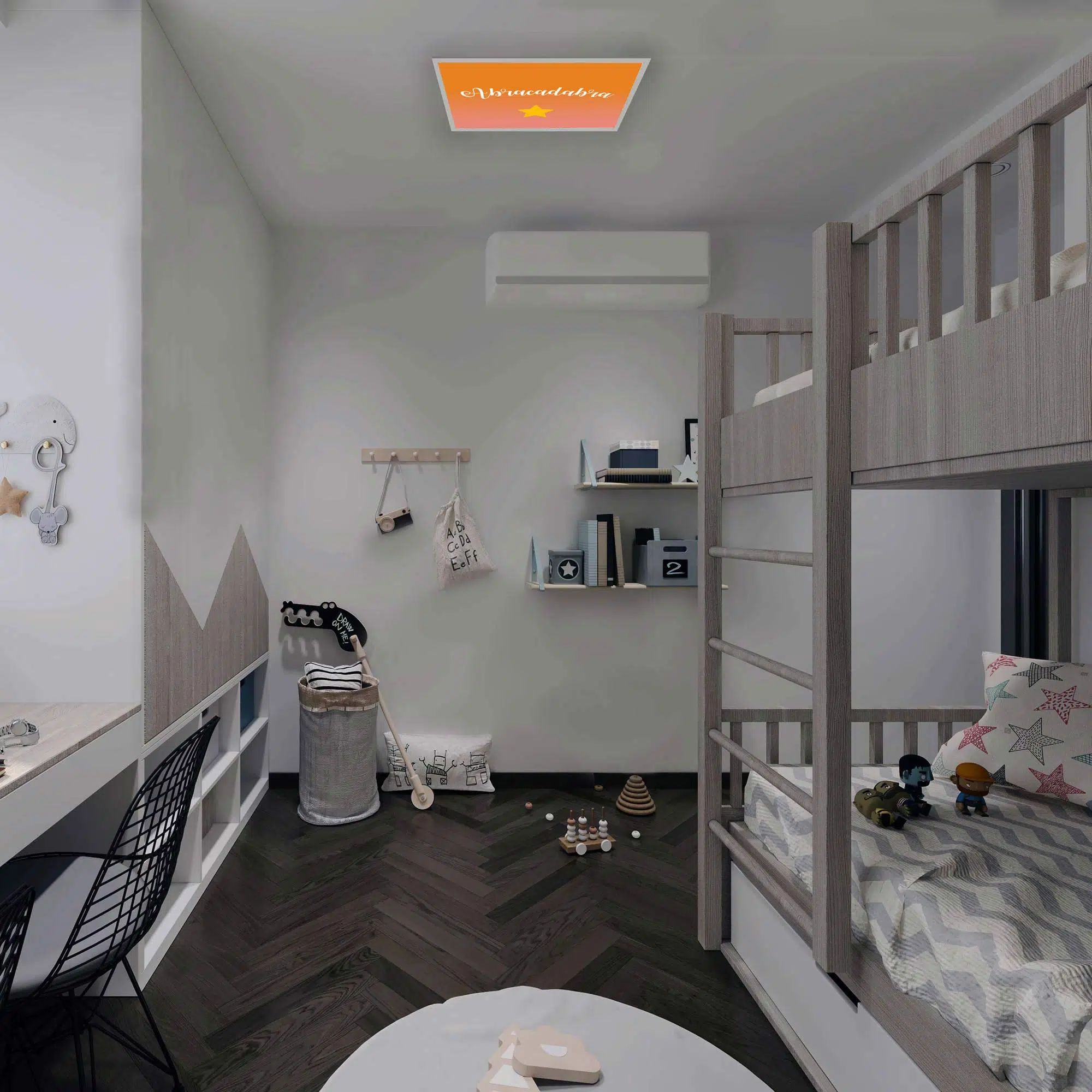 Plafonnier abracadabra éteint