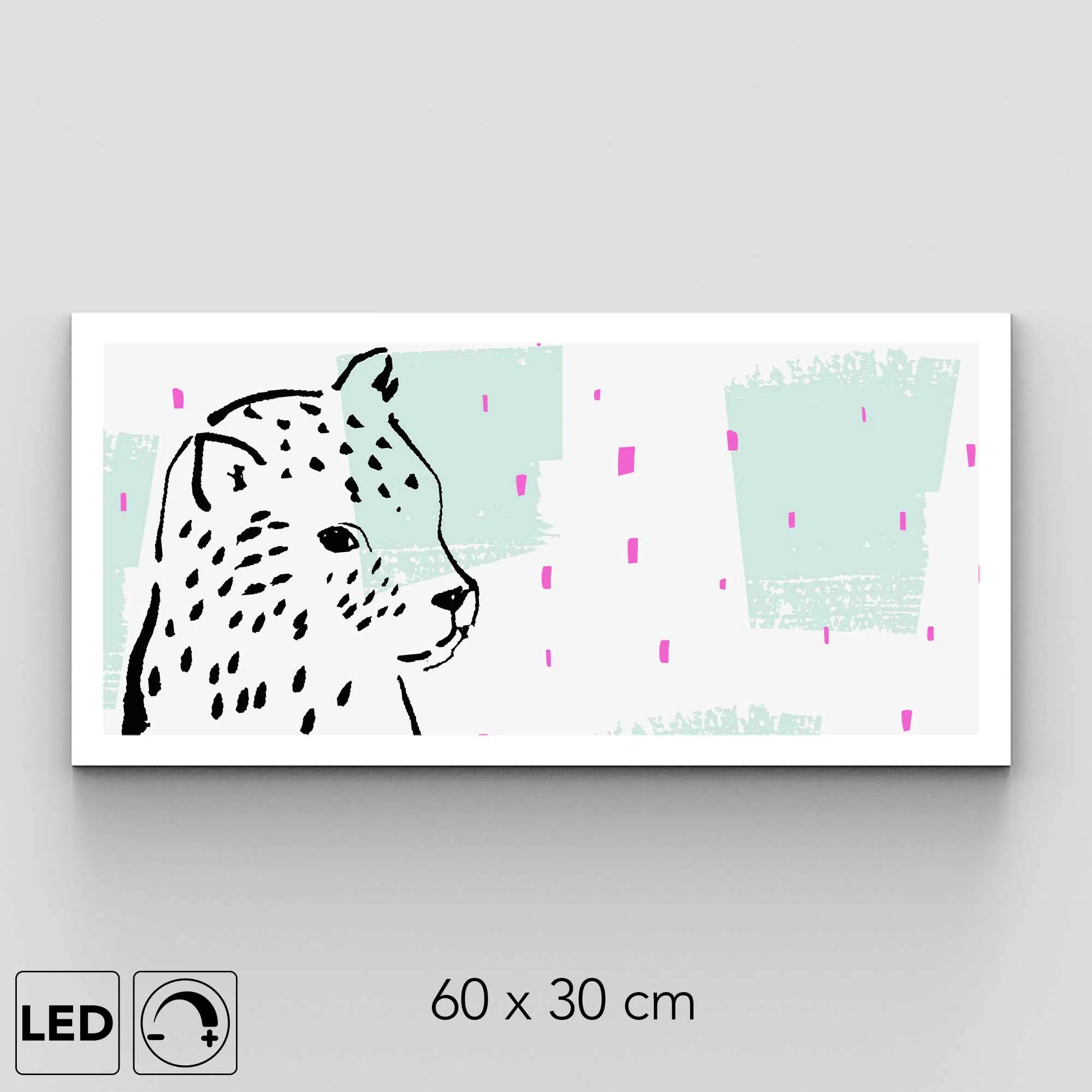 plafonnier léopard noir présentation plafonnier léopard noir présentation