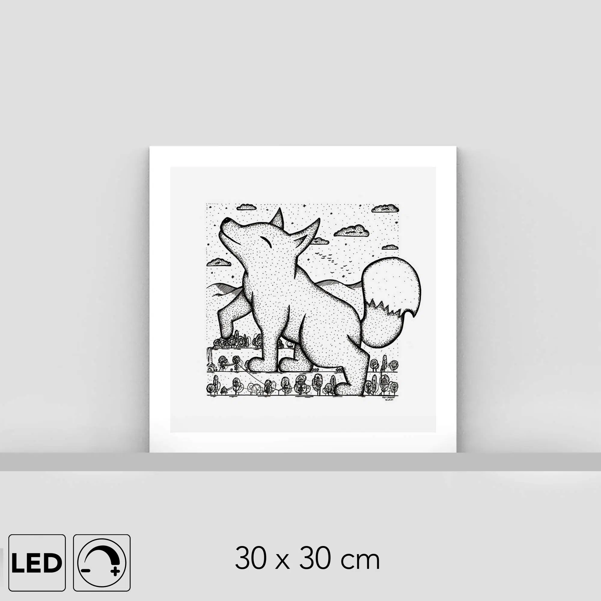 Lampe renard Max Lampe renard Max