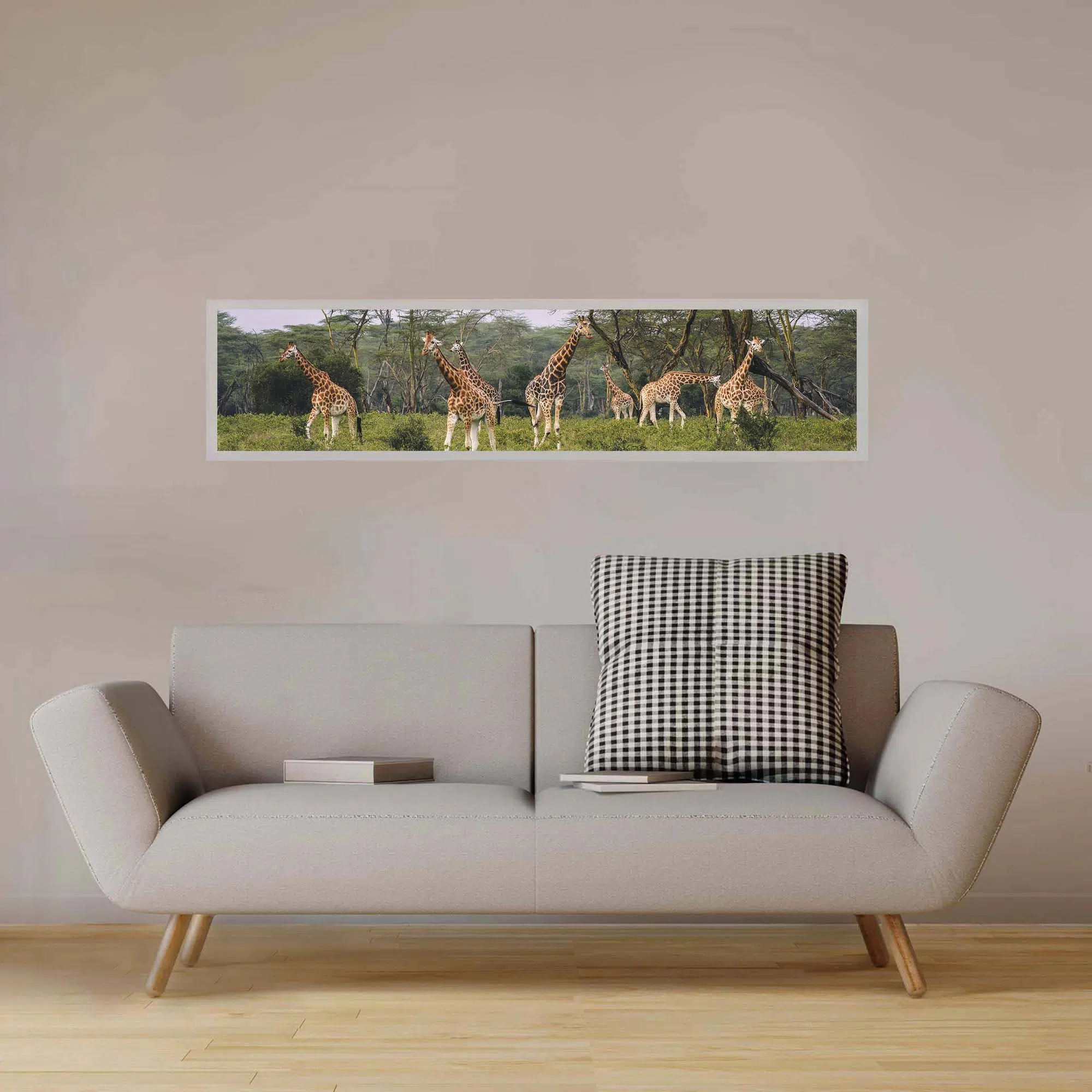 Applique murale girafes éteinte