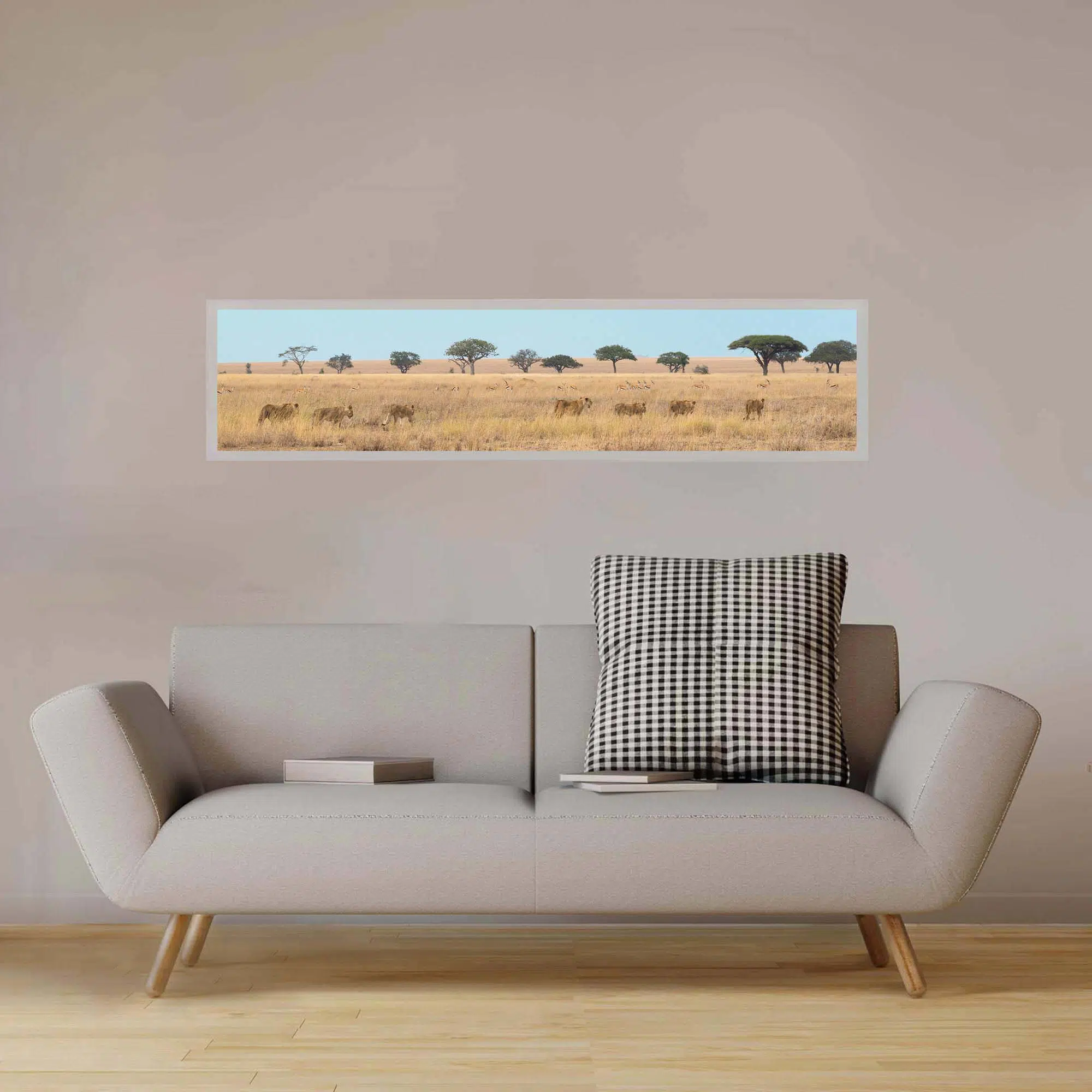 Applique murale savane éteinte