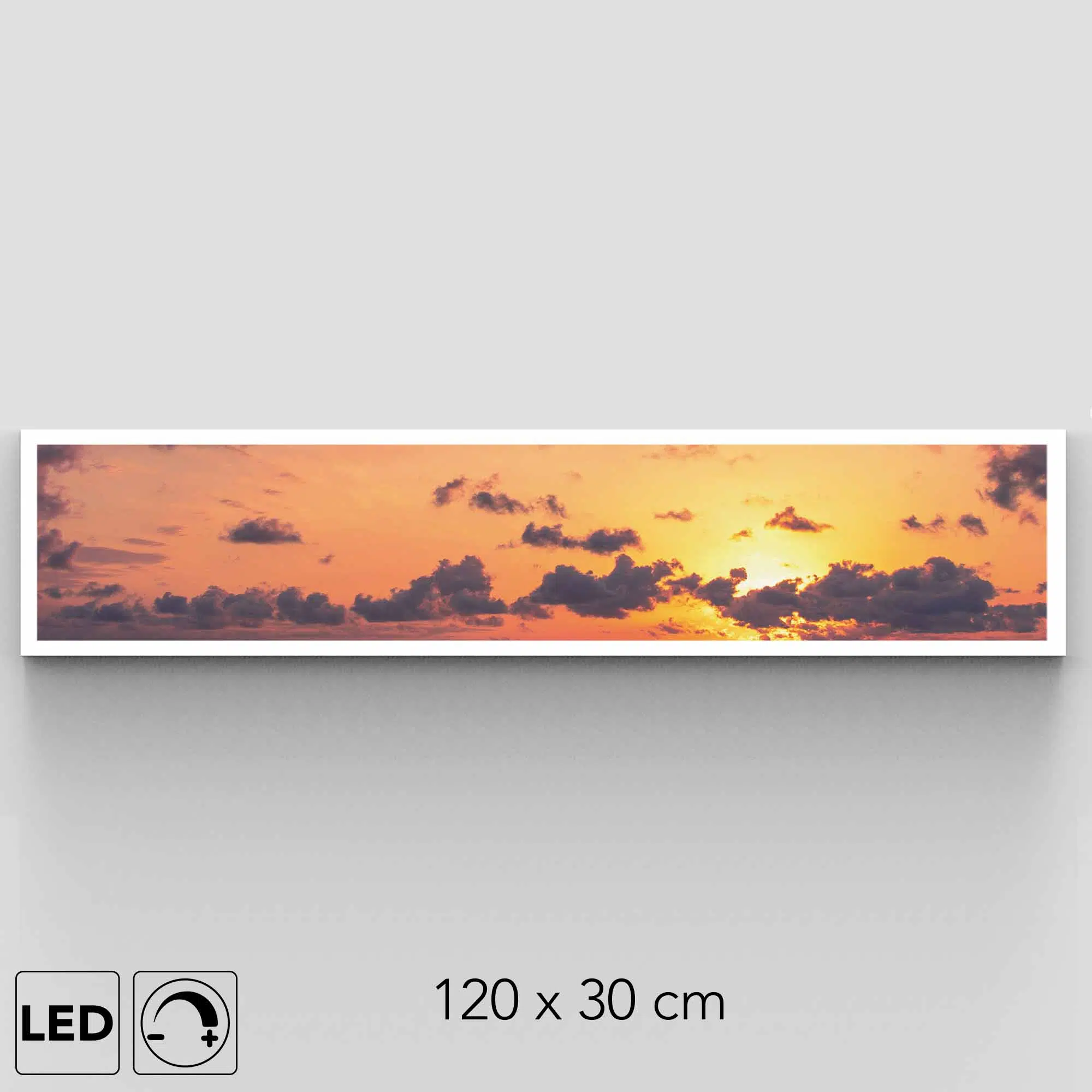 Plafonnier coucher de soleil présentation Plafonnier coucher de soleil présentation