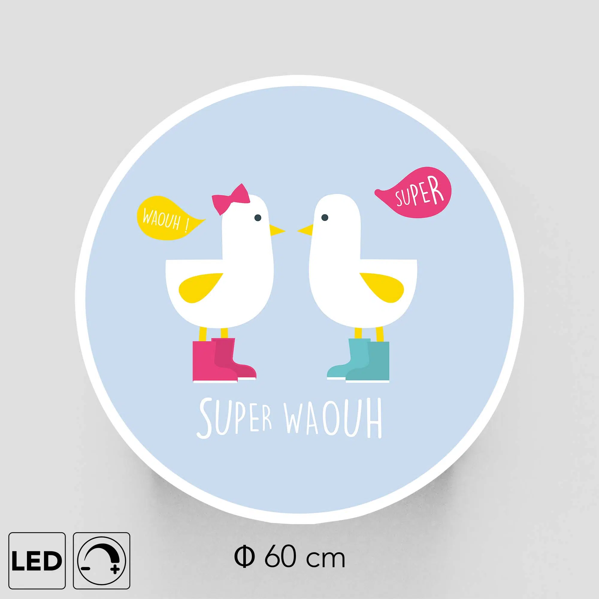 Plafonnier superwaouh présentation