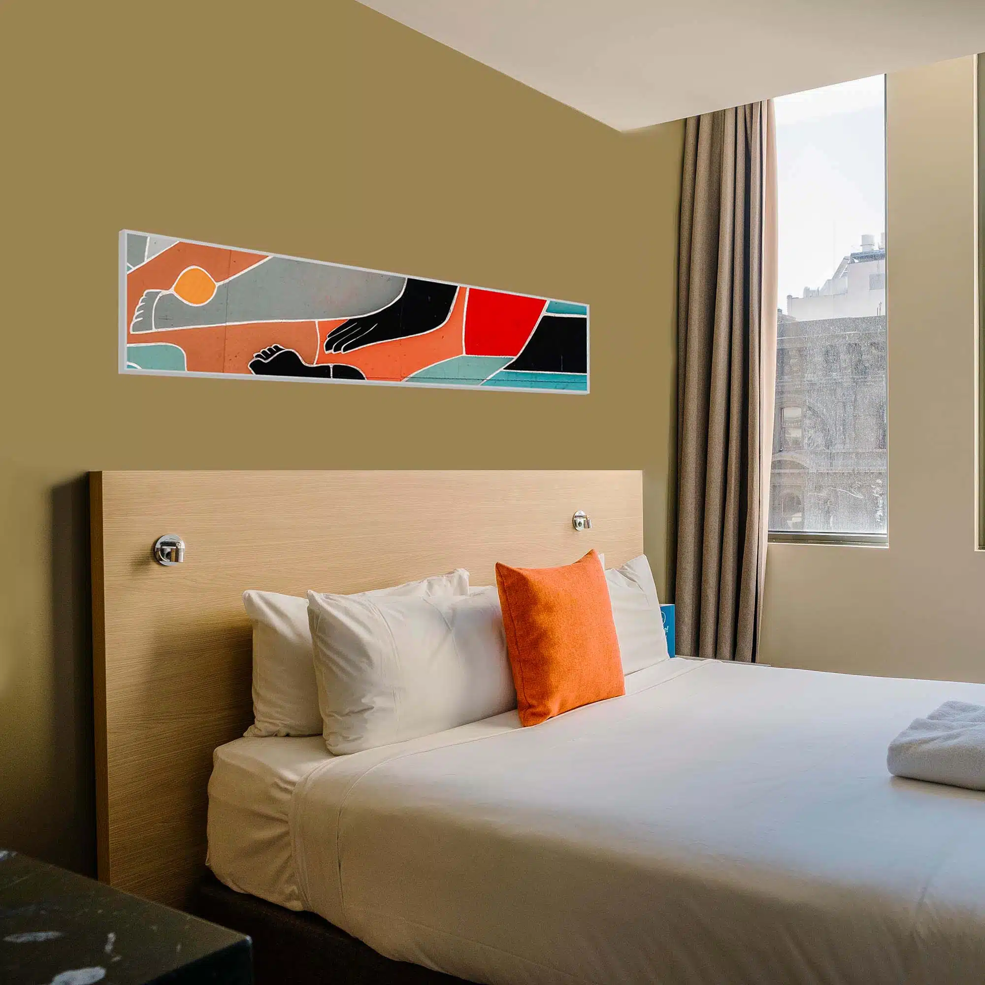 Panneau LED personnalisable 120x30 éteint Panneau LED personnalisable 120x30 éteint