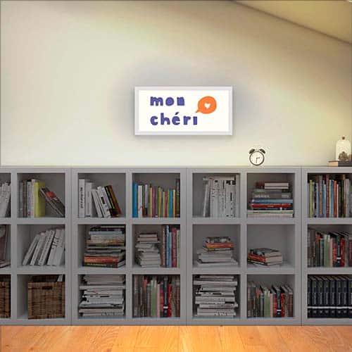 Applique chambre abstrait