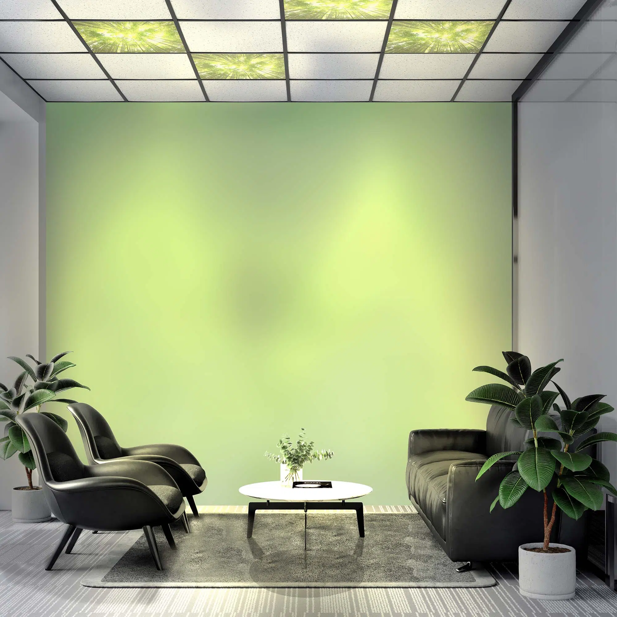 Panneau LED personnalisé 60x60 allumé Panneau LED personnalisé 60x60 allumé