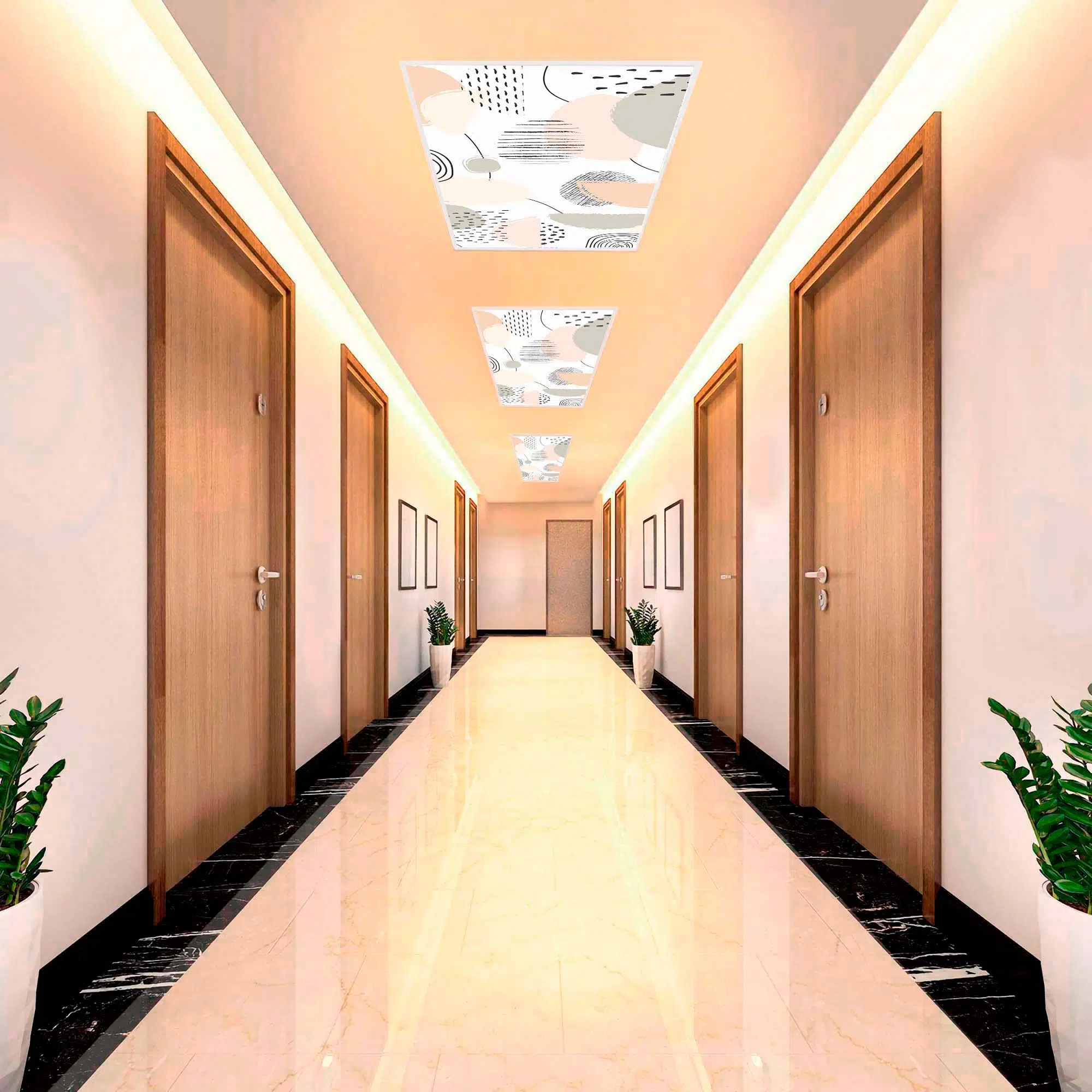 Panneau LED personnalisé 60x30 allumé