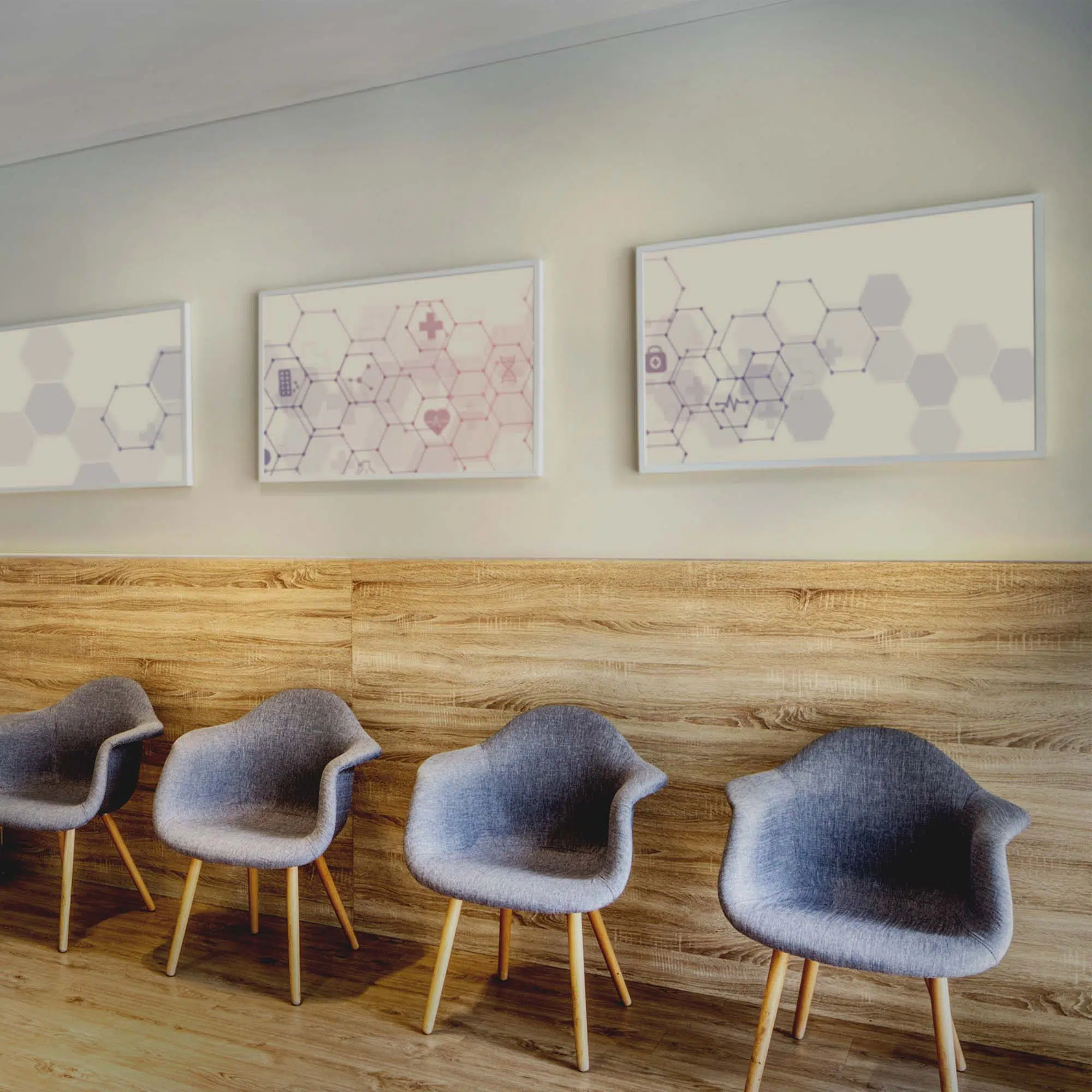 Panneau LED personnalisable 120x60 éteint