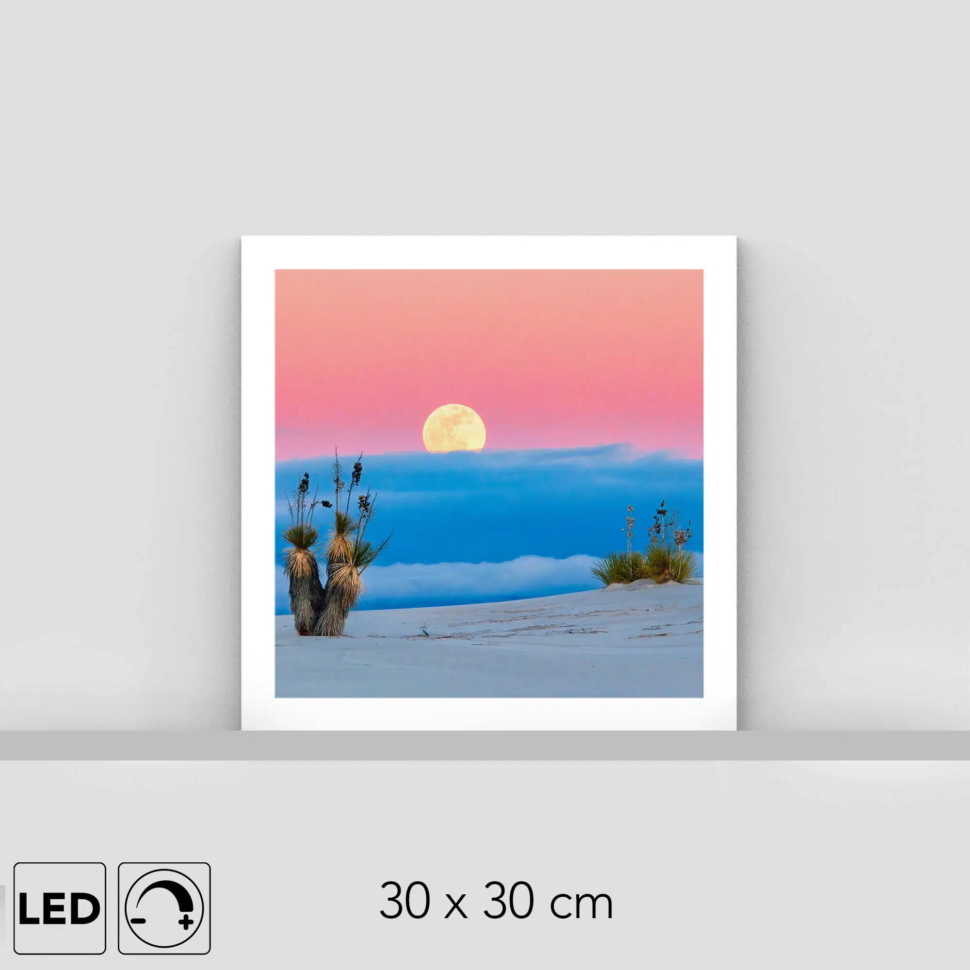Lampe désert lunaire Lampe désert lunaire