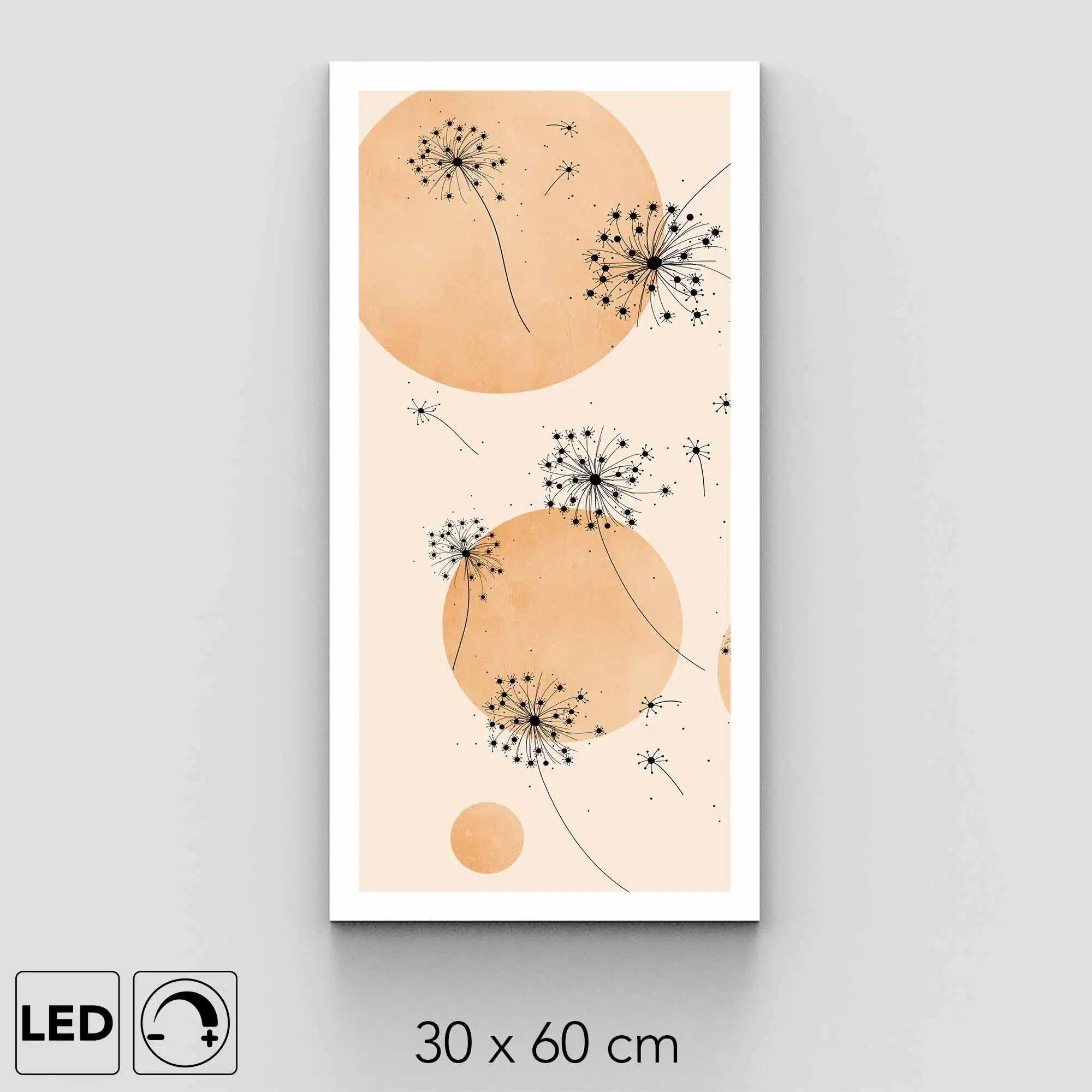 Applique murale graines Applique murale graines