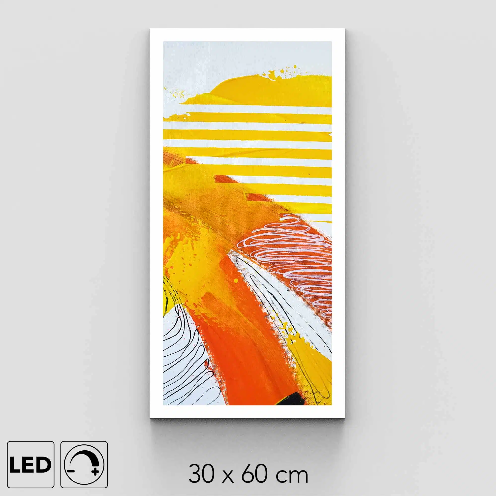 Applique murale orange mécanique Applique murale orange mécanique