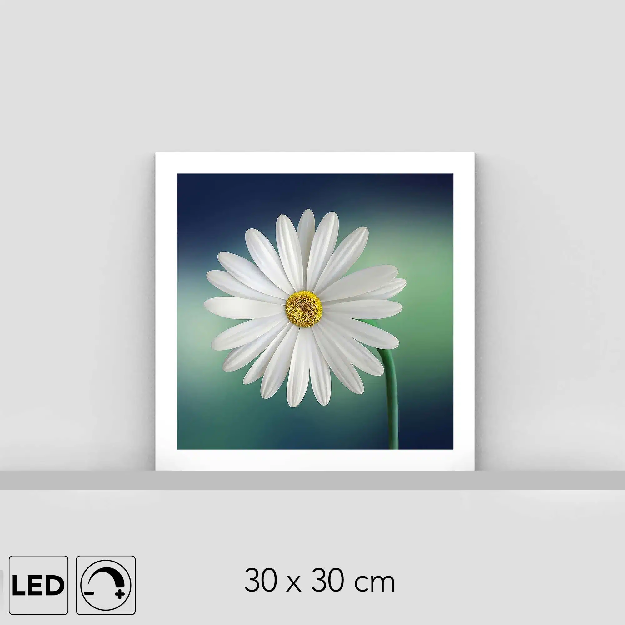 Lampe marguerite blanche Lampe marguerite blanche