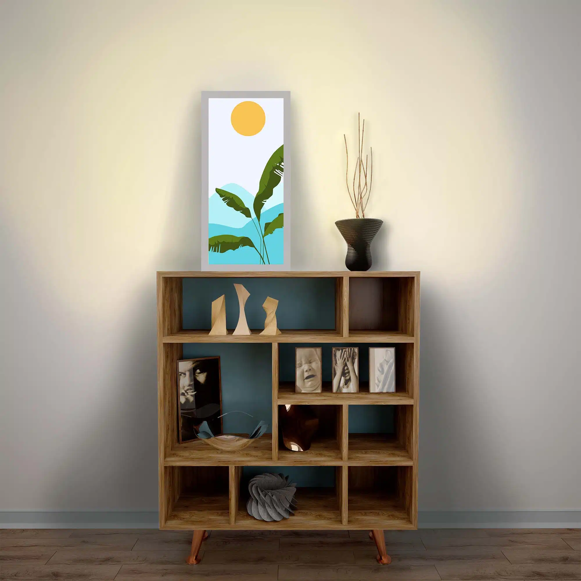 Lampe summer time allumée