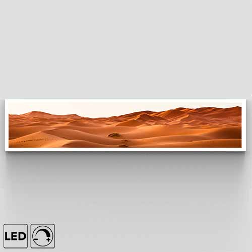 Panneau LED mural désert