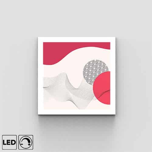 Panneau LED style japonais