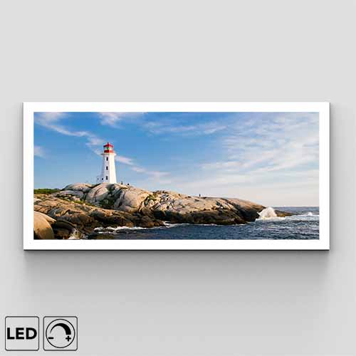 Panneau LED mural phare