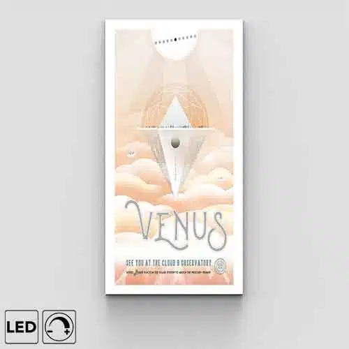 Panneau LED mural Vénus