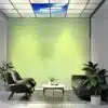 Panneaux LED ciel bleu allumé