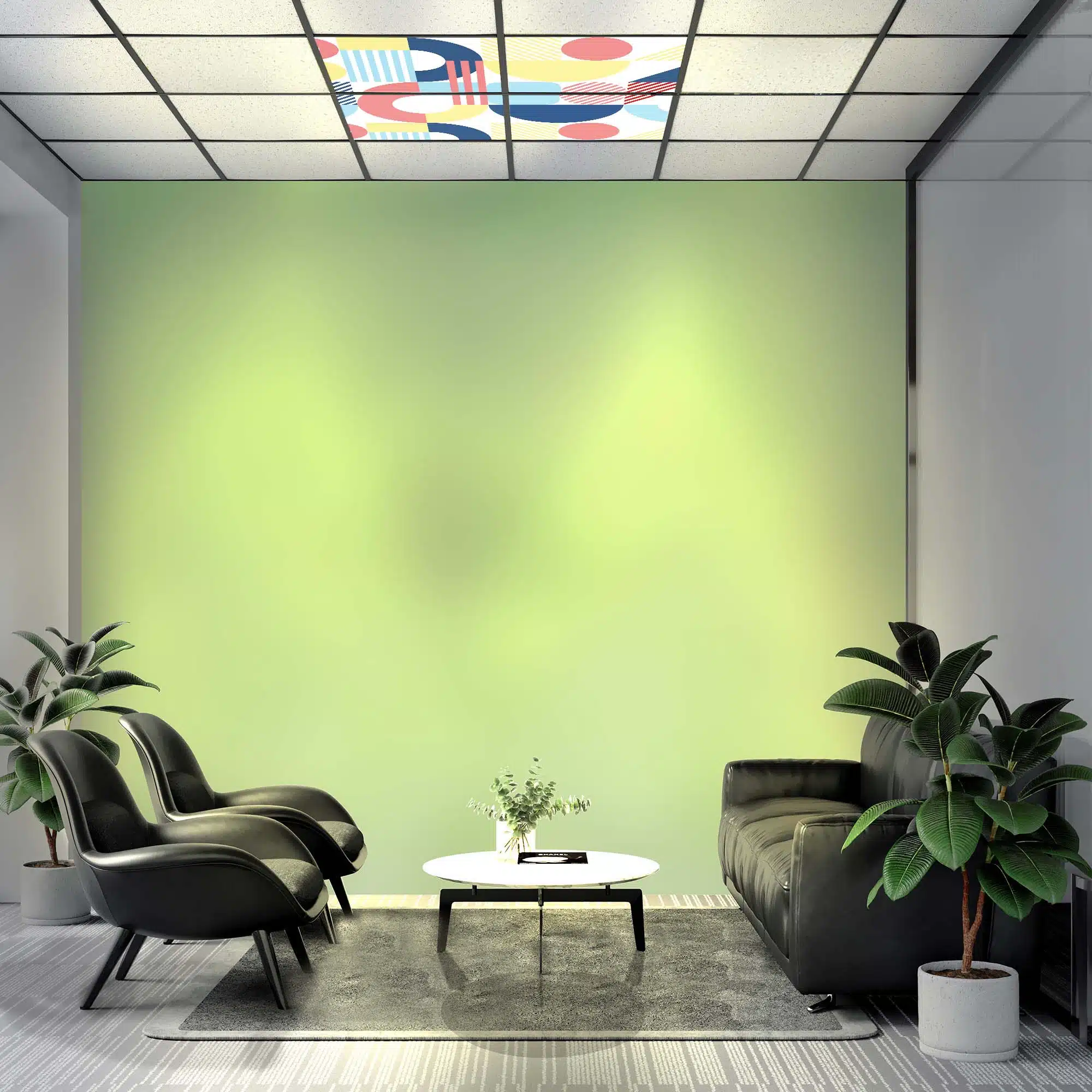 Panneaux LED pop art allumé Panneaux LED pop art allumé