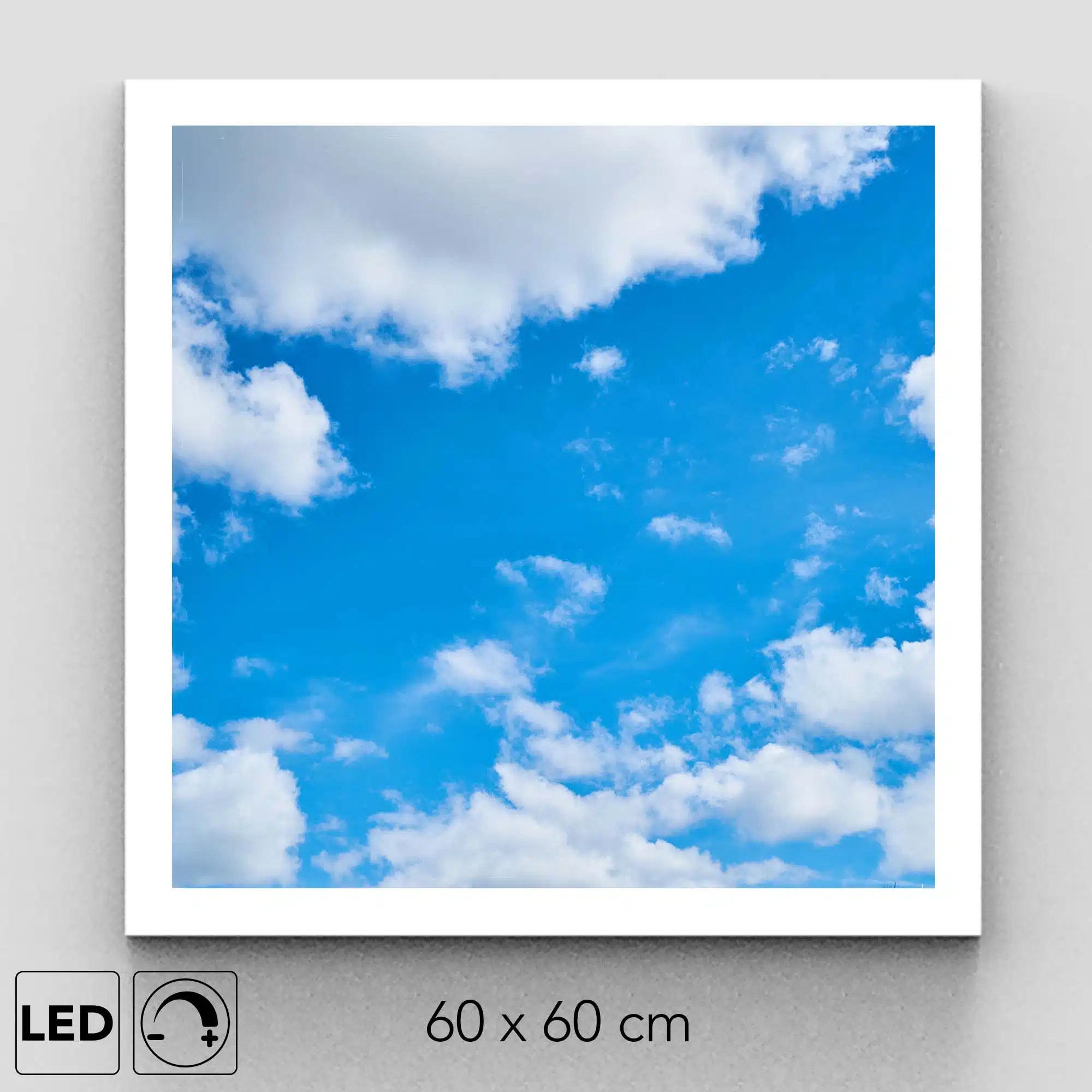 Plafonnier ciel bleu présentation Plafonnier ciel bleu présentation