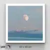 Plafonnier lune montagne présentation