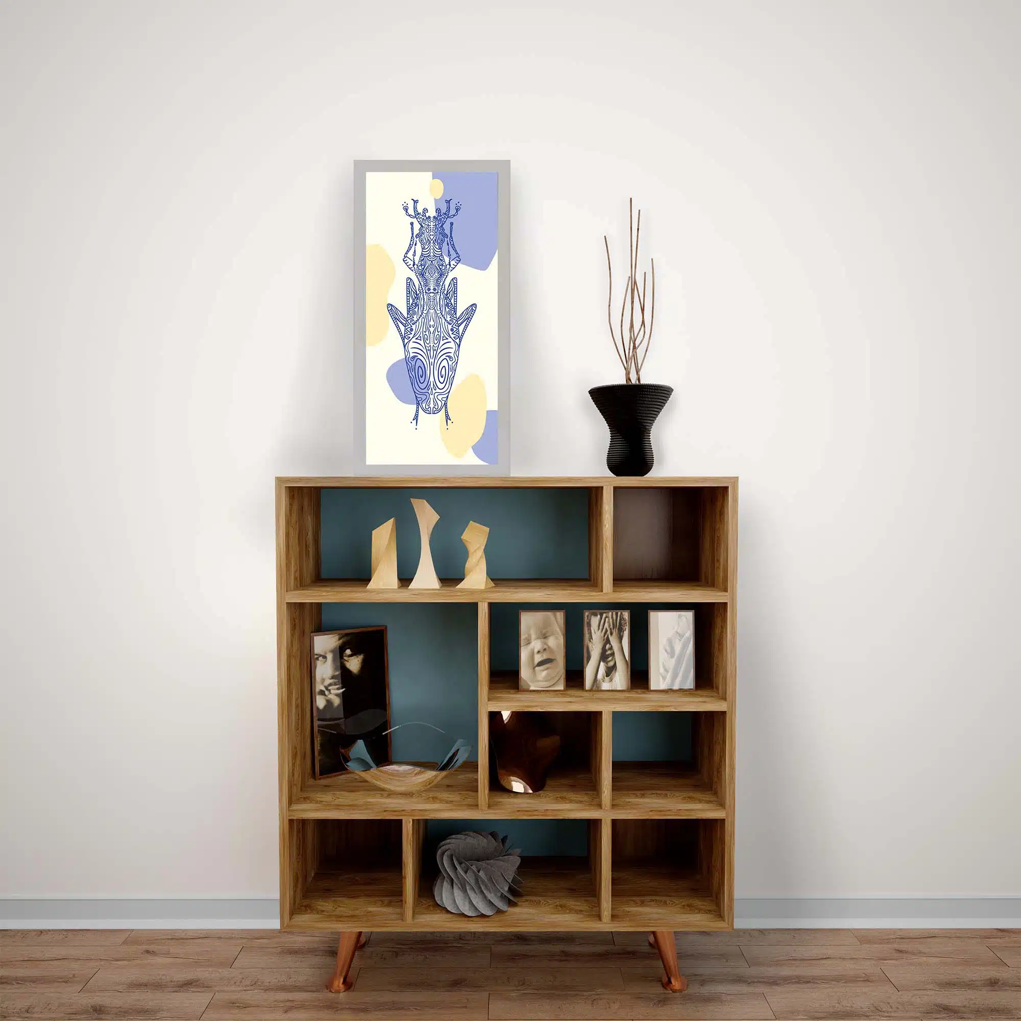 Lampe coléoptère éteinte