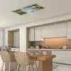 Plafonnier ciel végétation éteint