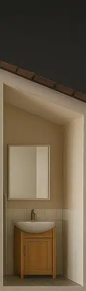 éclairage maison salle de bain