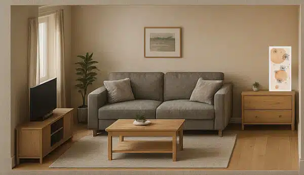 éclairage maison salon