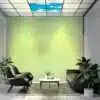 Panneau LED ciel azur allumé