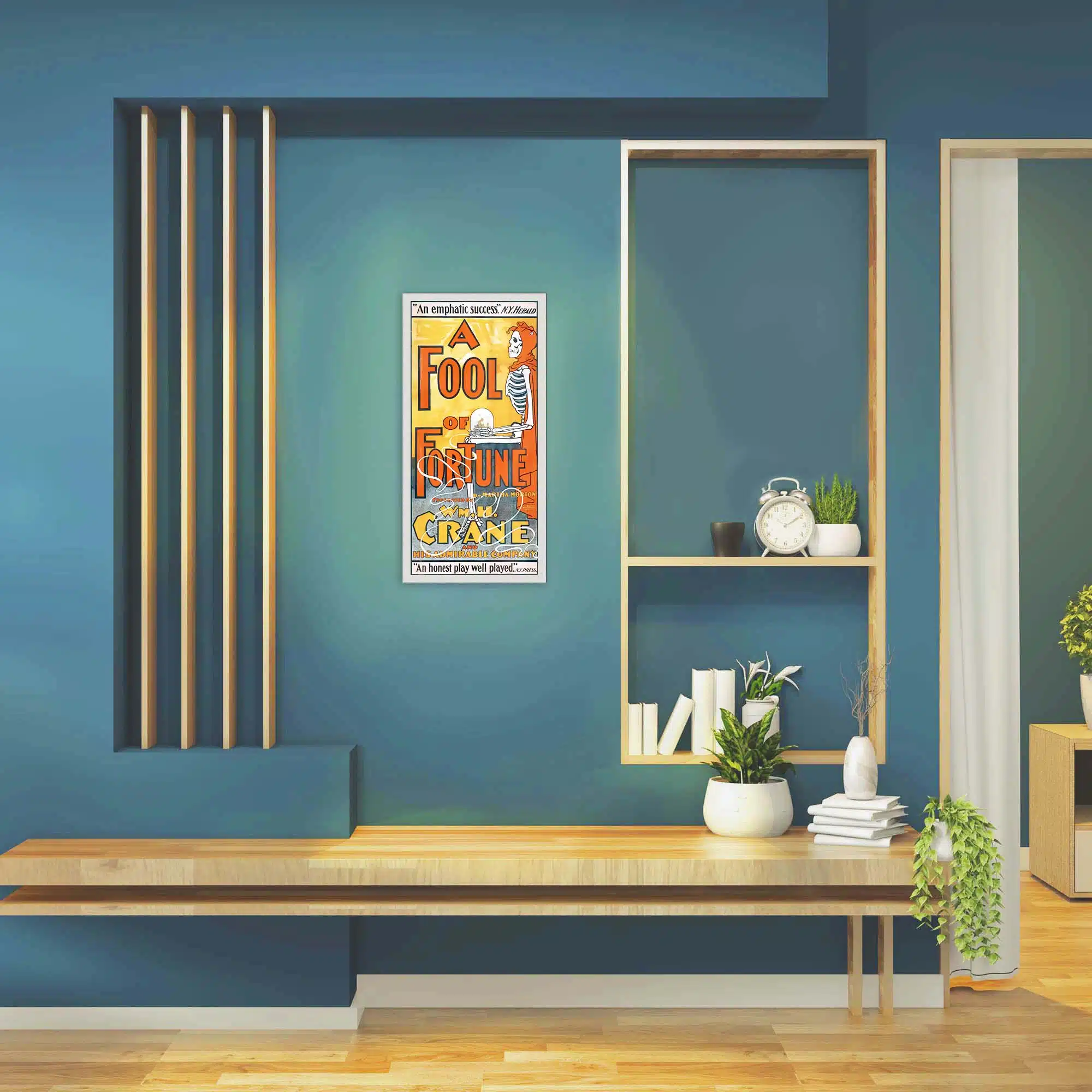 Applique murale fool allumée Applique murale fool allumée