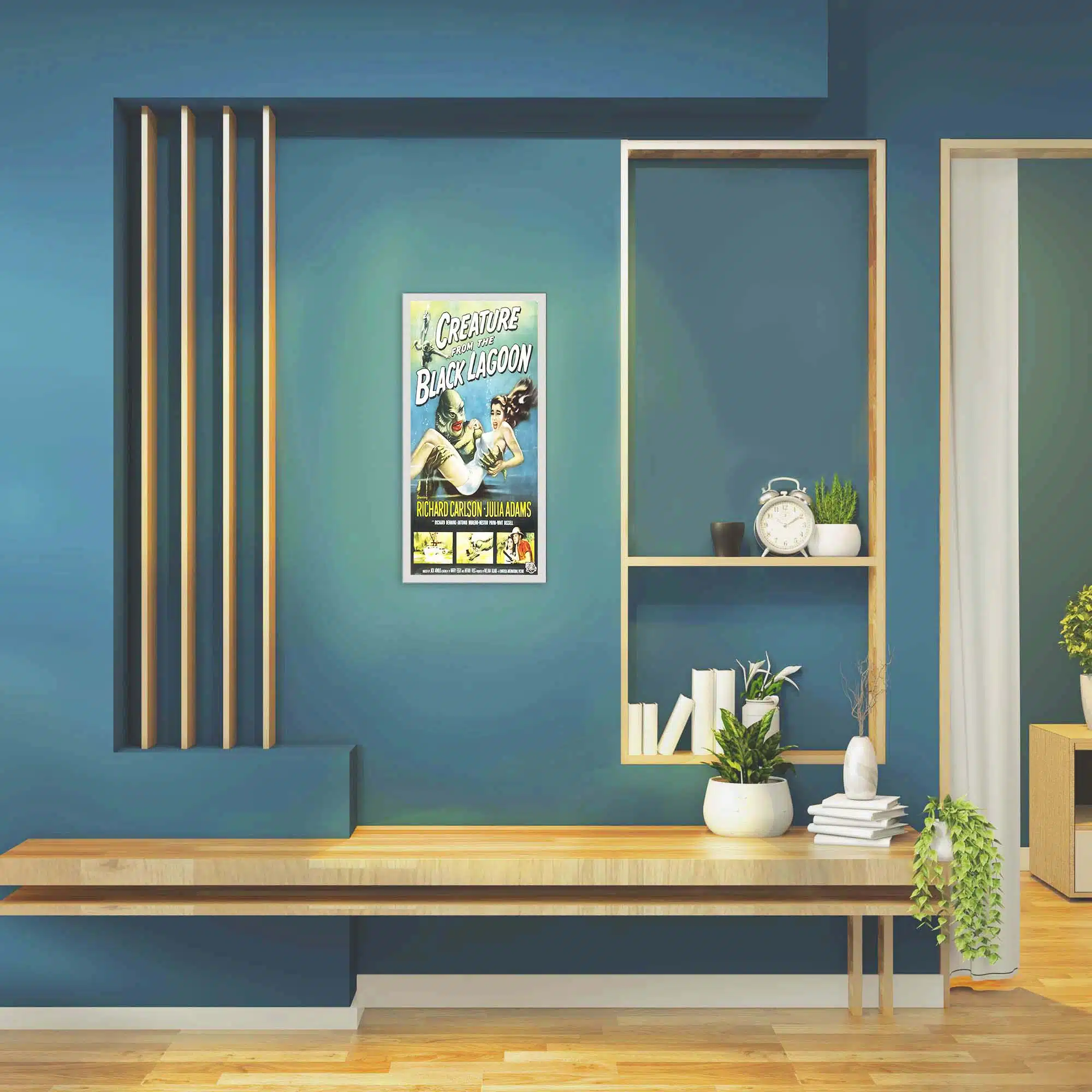 Applique murale créature allumée Applique murale créature allumée