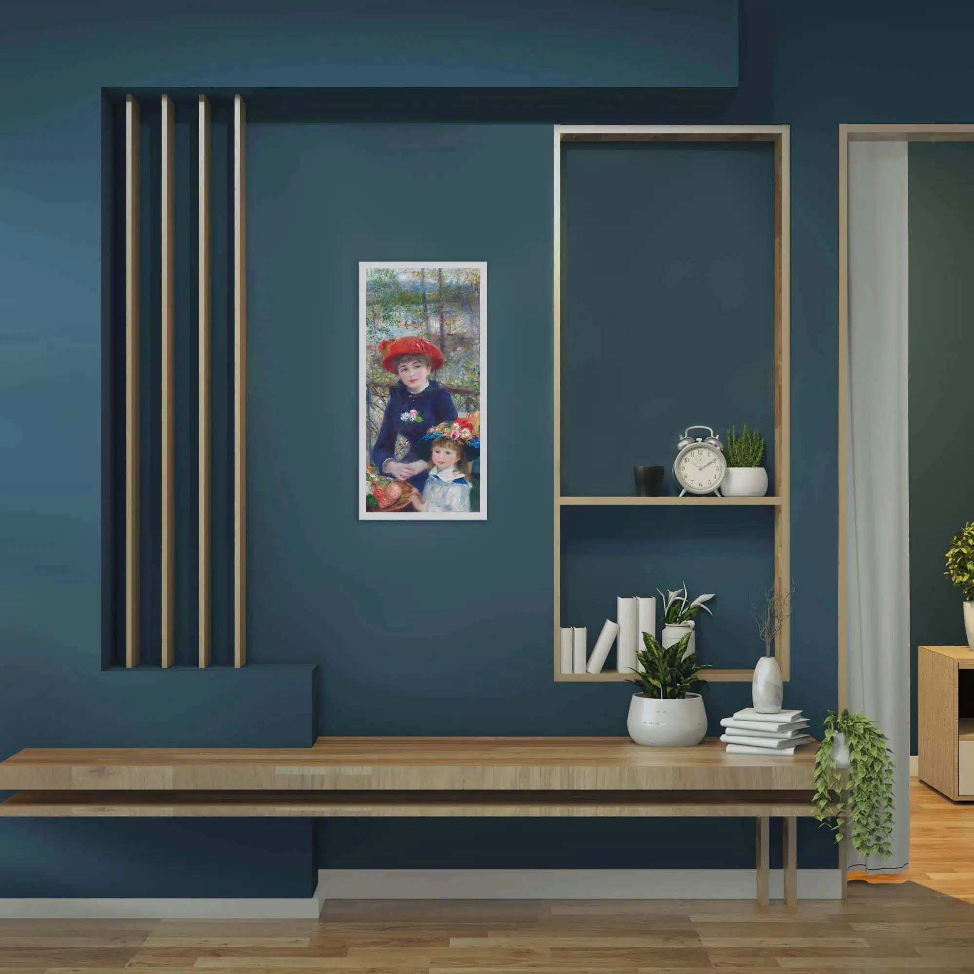 Applique murale deux soeurs éteinte Applique murale deux soeurs éteinte