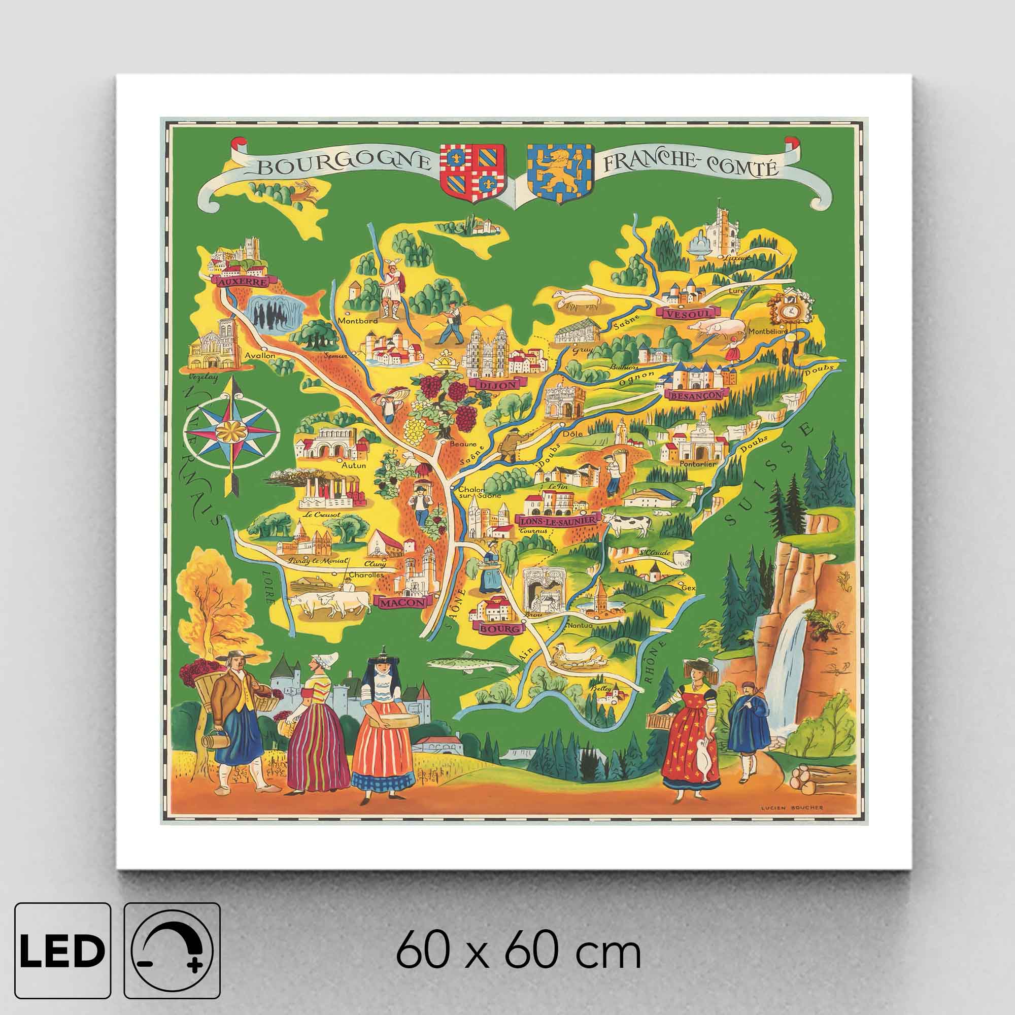 Applique murale Bourgogne Franche-Comté