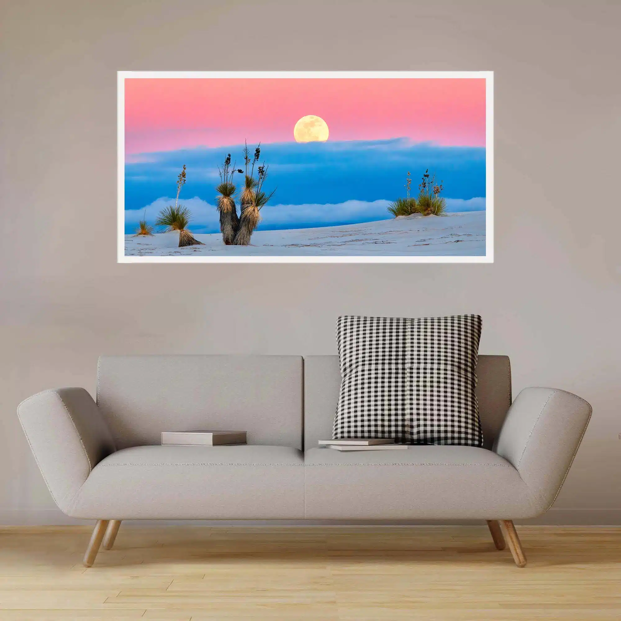 Applique murale désert lunaire éteinte Applique murale désert lunaire éteinte