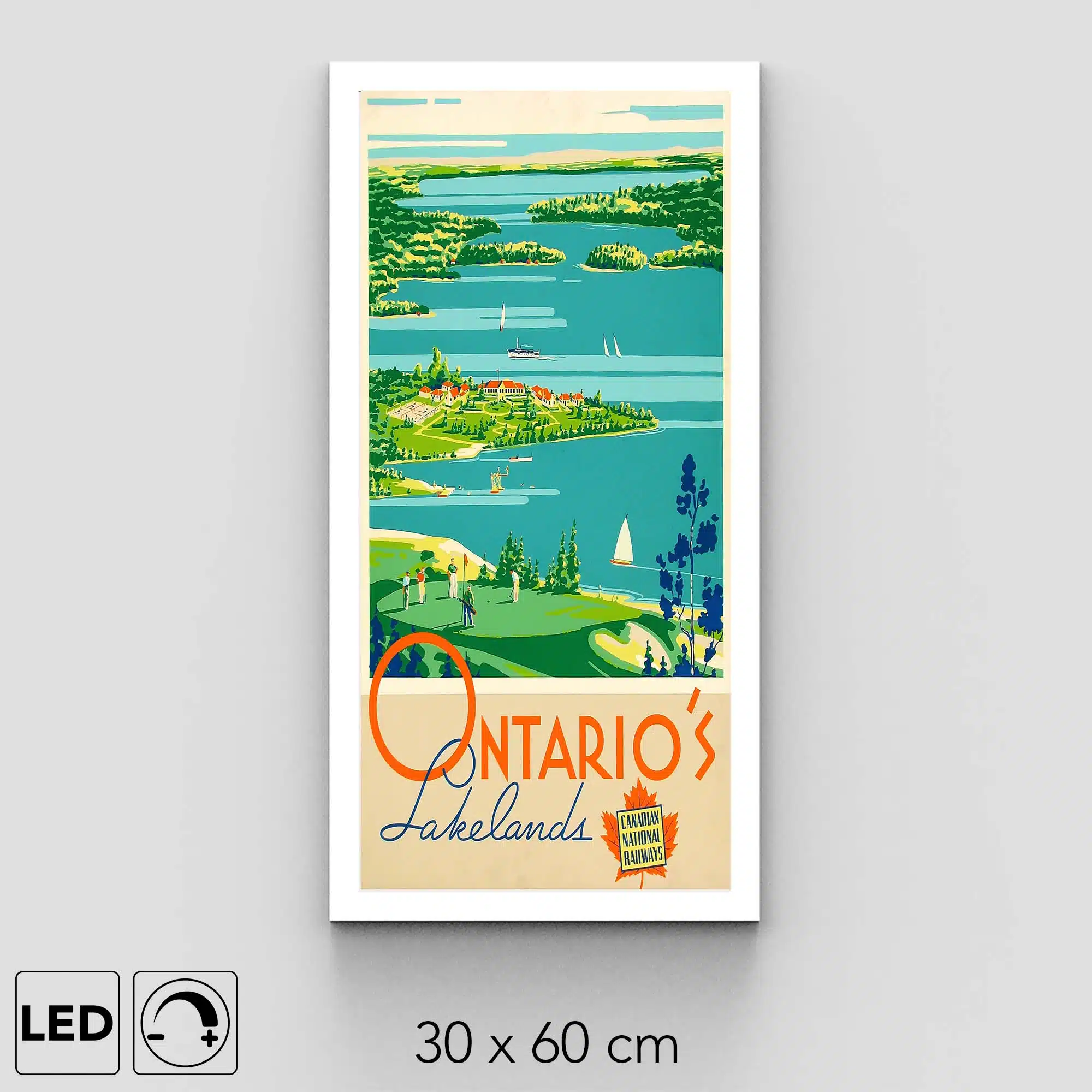 Applique murale Lac Ontario Applique murale Lac Ontario